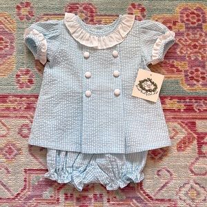 NWT Cecil and Lou Baby girl 2 piece set.